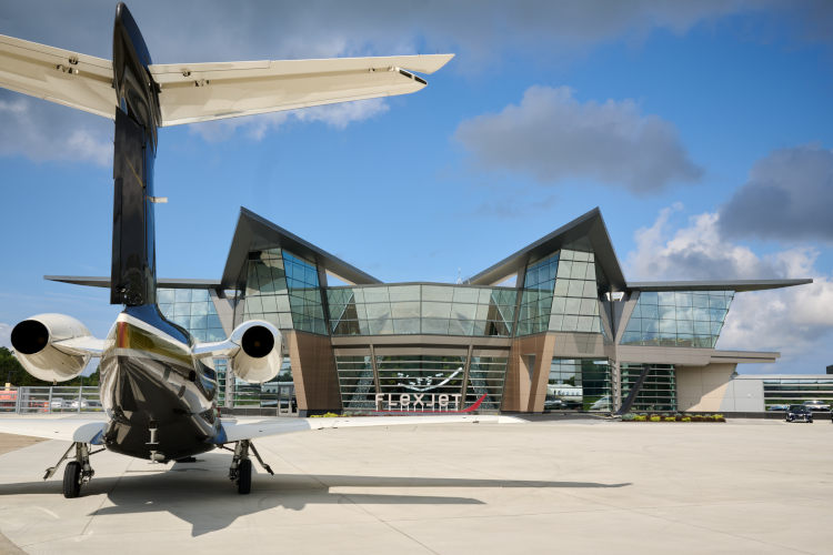 Flexjet Global HQ from the Ramp 
