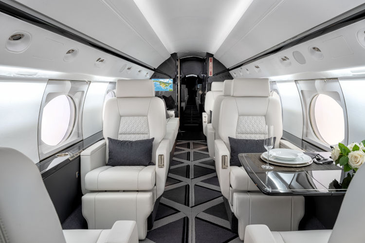 Jet Edge Gulfstream Interior